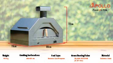 Contronik Versatile Gas Fired Oven